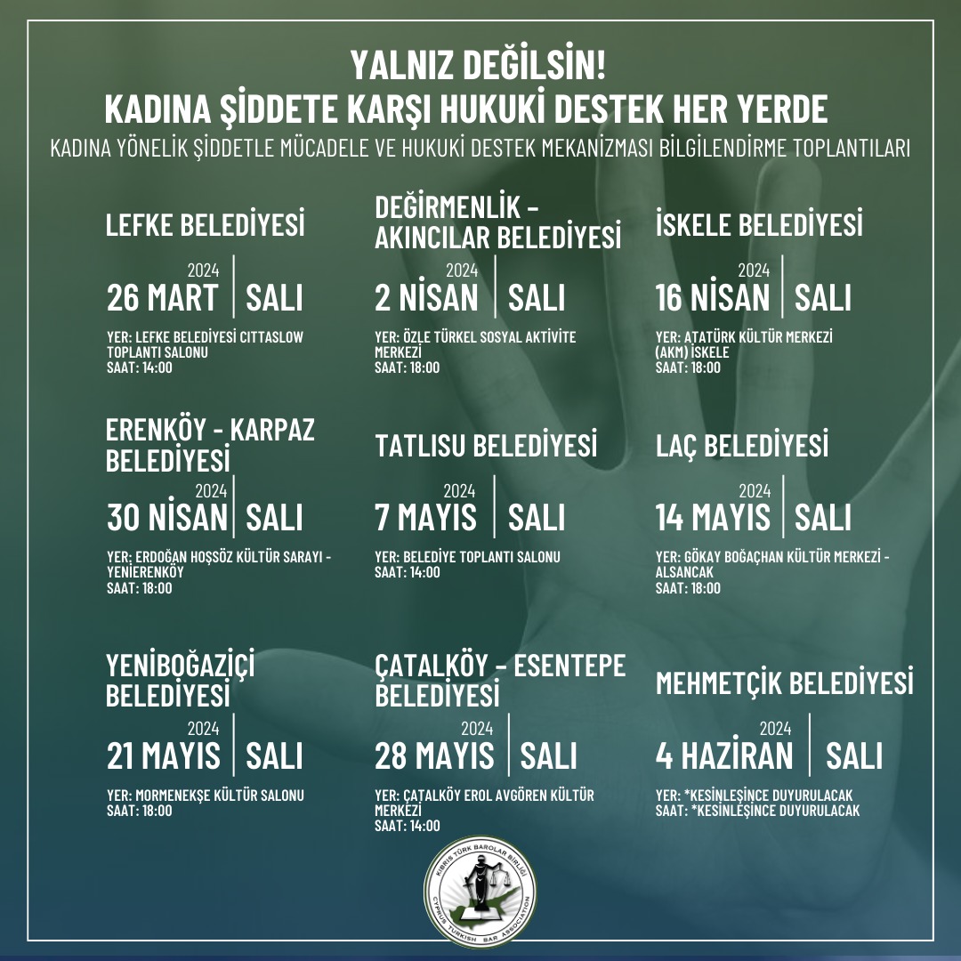 yalnız değilsin SEMİNER