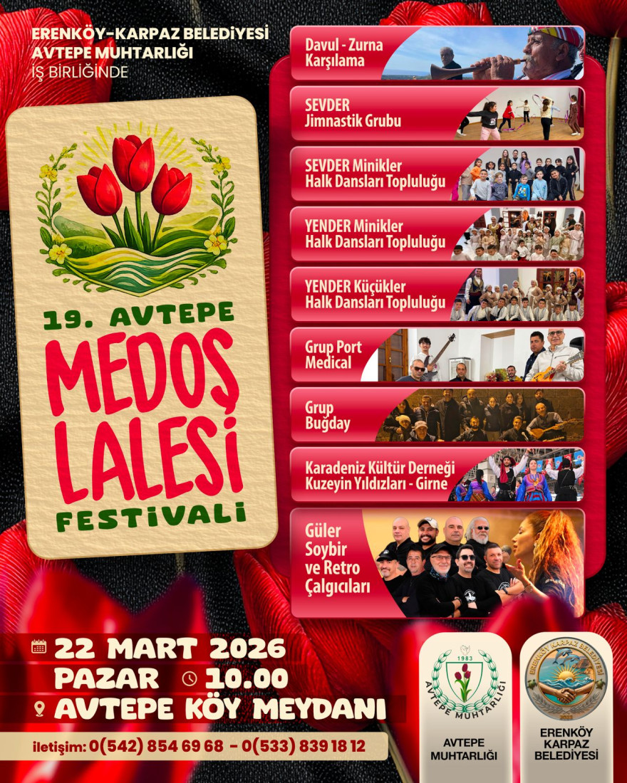 19. AVTEPE MEDOŞ LALESİ FESTİVALİ