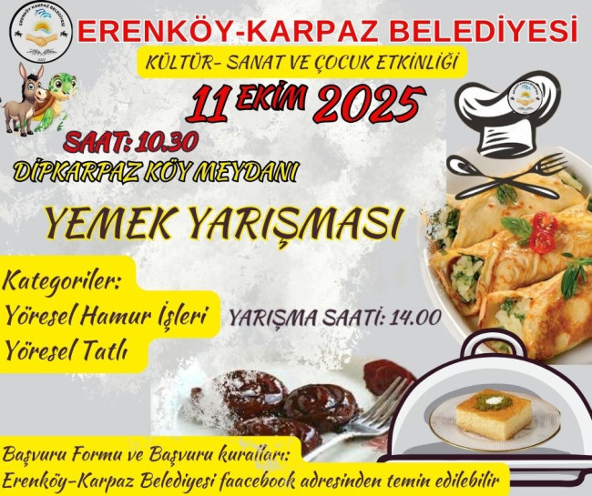 Yemeğinizin hikayesini &quot;Yemekle&quot; anlatın!
