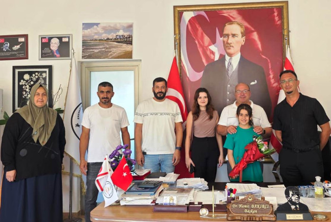 Yeşilk&ouml;y Şehit Menteş Zorba İlkokulu&rsquo;ndan Bakırcı&rsquo;ya teşekk&uuml;r ziyareti
