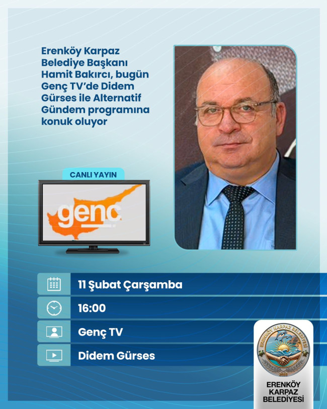 EKB Başkanı Dr. Hamit Bakırcı, Didem G&uuml;rses'in konuğu olacak