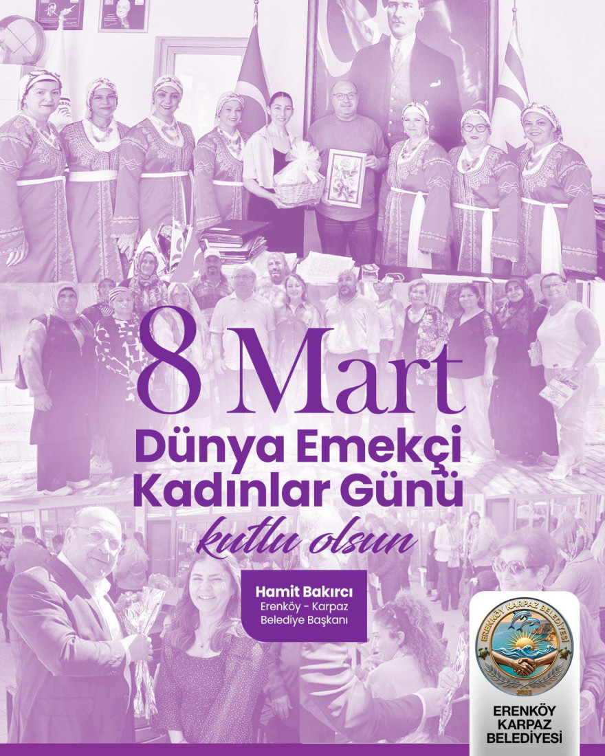 8 Mart D&uuml;nya Kadınlar G&uuml;n&uuml;'n&uuml;z Kutlu Olsun