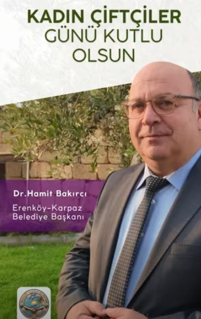 Kadın &Ccedil;ift&ccedil;iler G&uuml;n&uuml; kutlu olsun