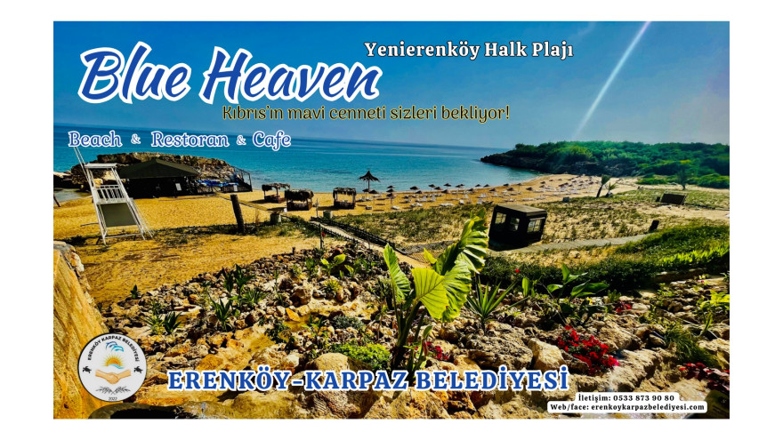 Erenköy-Karpaz Belediyesi Blue Heaven Beach &amp; Restoran &amp; Cafe- Yenierenköy