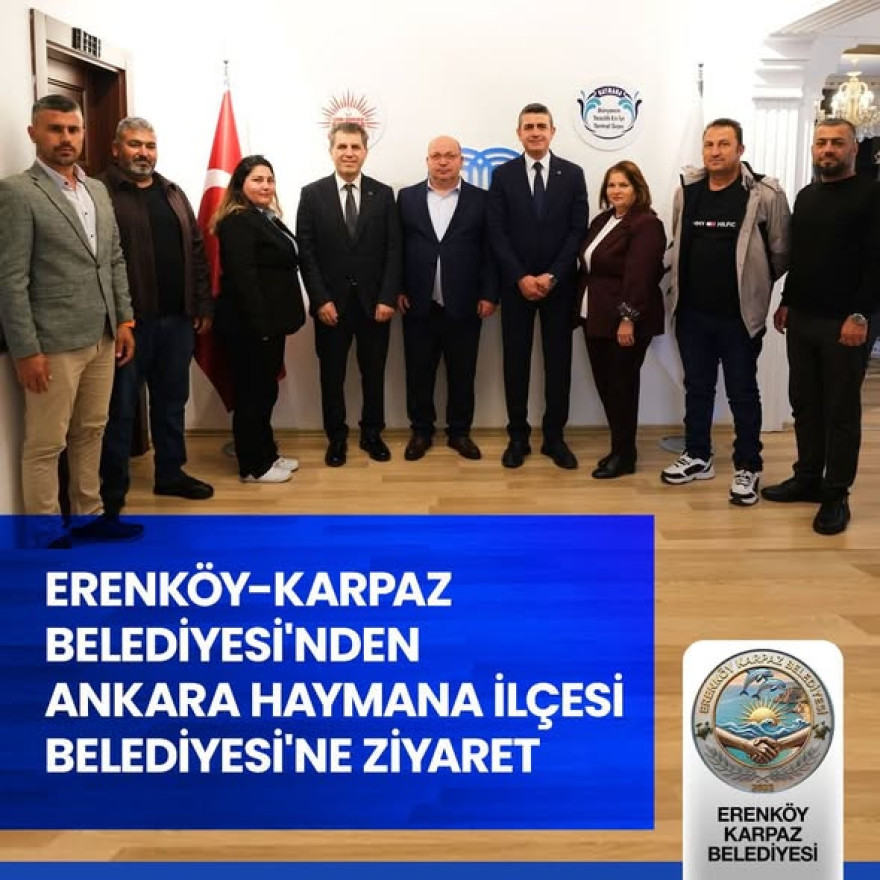 Dr. Bakırcı, Haymana Belediyesi'ni ziyaret etti