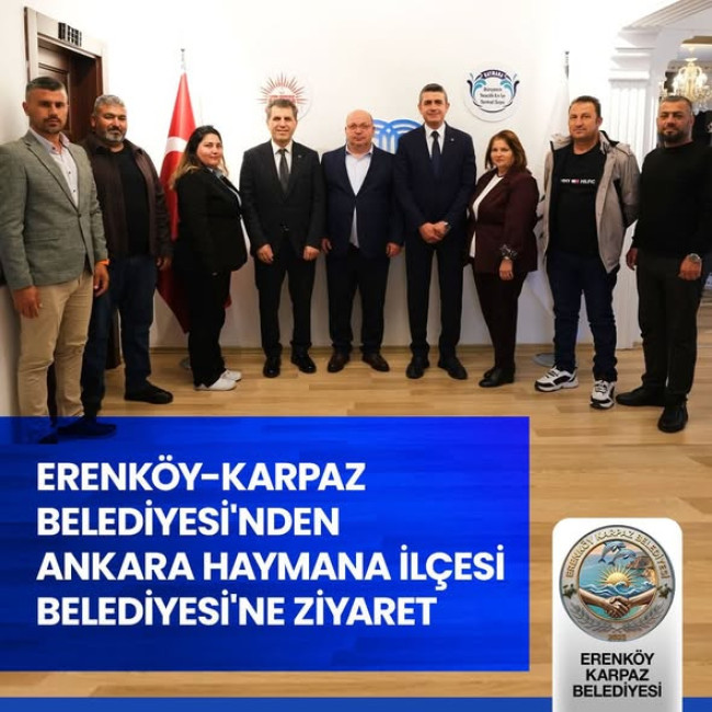 Dr. Bakırcı, Haymana Belediyesi'ni ziyaret etti