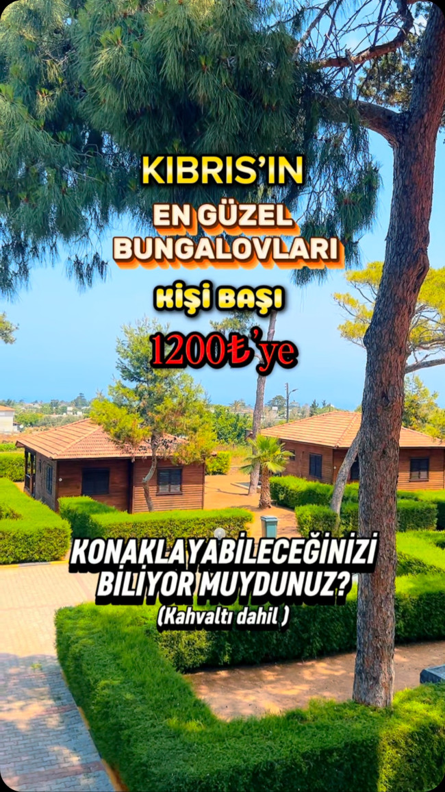 Erenköy-Karpaz Belediyesi Wooden House -Dipkarpaz