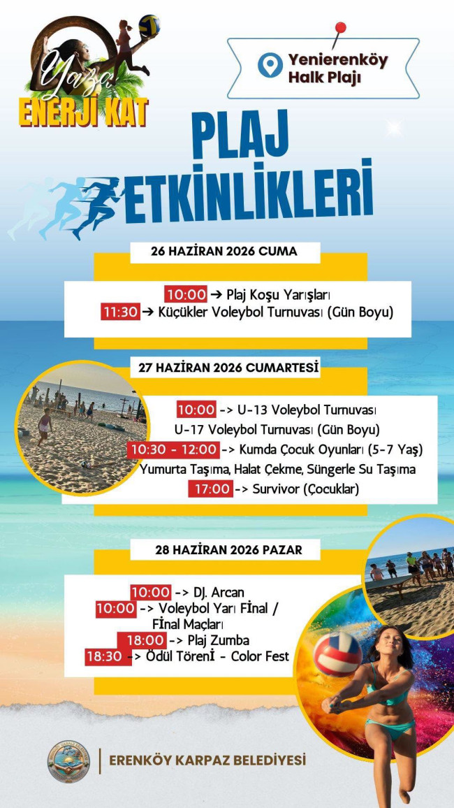 Yaz'a Enerji Kat