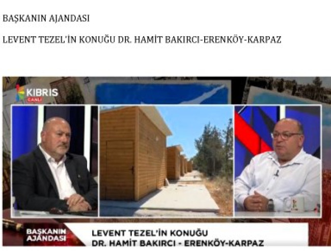 BAŞKAN'IN AJANDASI - DR. HAMİT BAKIRCI