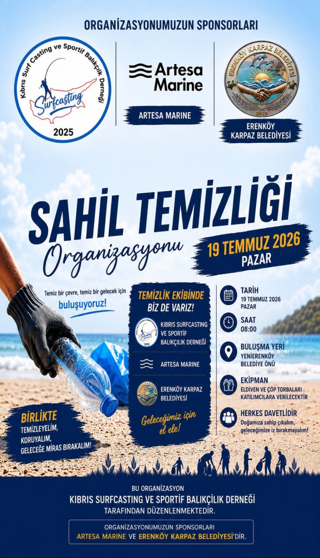 Sahil Temizlği İ&ccedil;in Buluşalım!