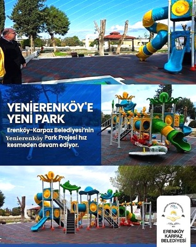 Erenk&ouml;y-Karpaz Belediyesi projelerine devam ediyor