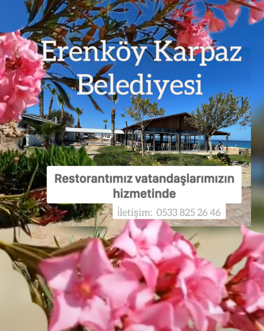 Belediye restorantımız vatandaşlarımızın hizmetinde