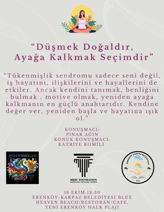 “Tükenmişlik sendromunu değil, motivasyonu konuşma zamanı.”