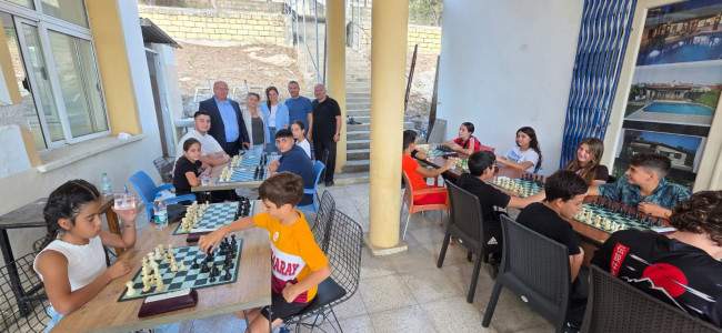 Bölgemiz yıldız ve gençleri satrançta başarılarını sergiledi