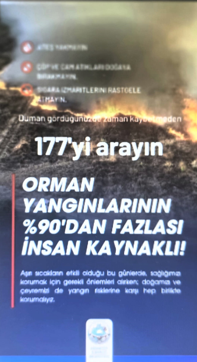 DOĞAMIZI İHMALE KURBAN ETMEYELİM!