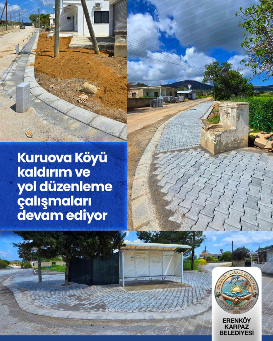 Kuruova'da &ccedil;alışmalarımız s&uuml;r&uuml;yor