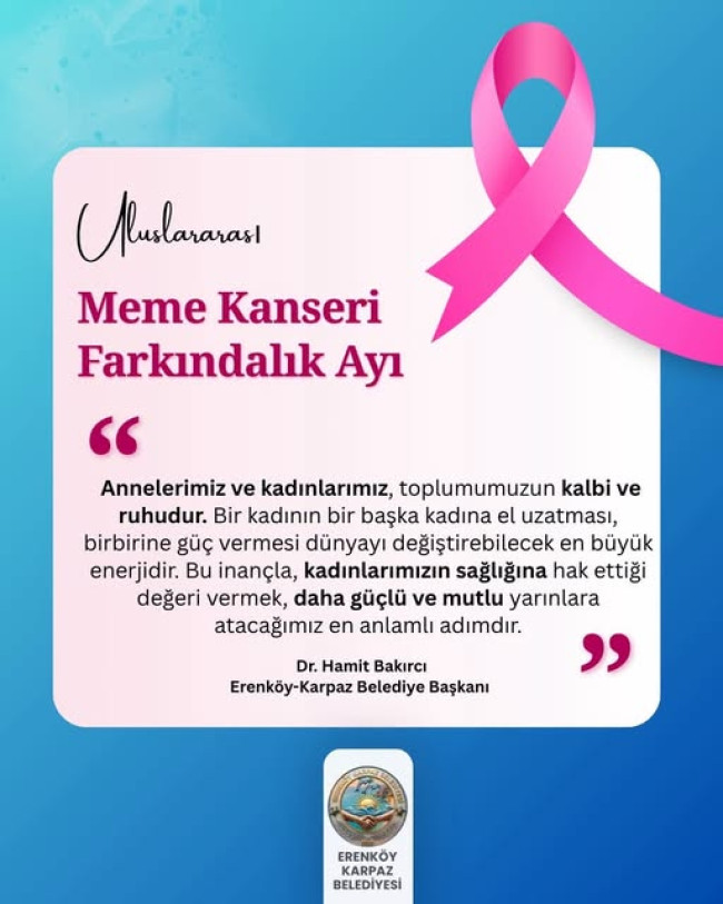 Meme Kanseri Farkındalık Ayı