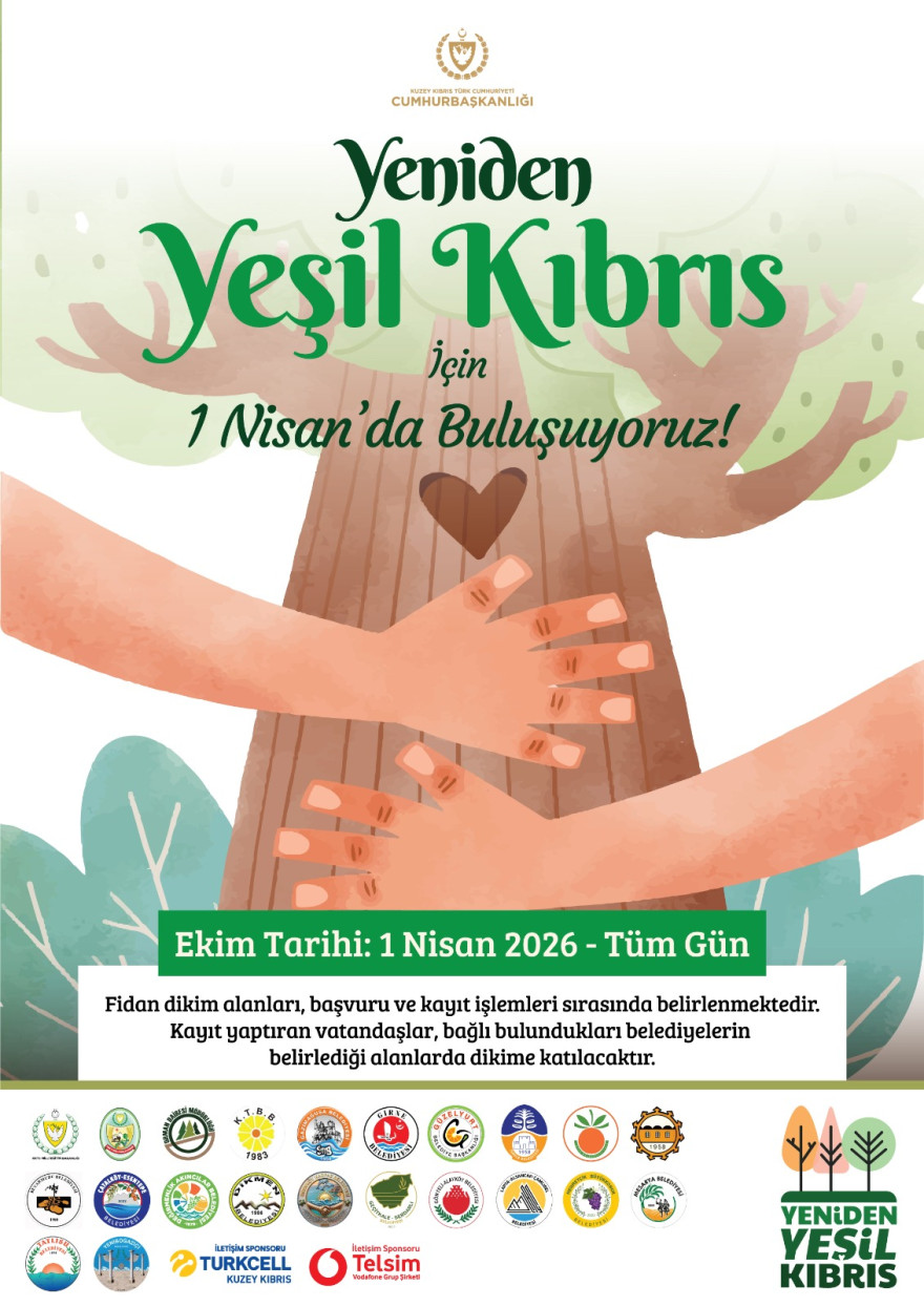 Yeniden Yeşil Kıbrıs i&ccedil;in 1 Nisan'da buluşuyoruz!