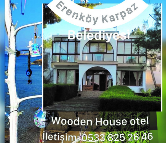 Erenköy Karpaz Belediyesi, Dipkarpaz Wooden House Otelimiz hizmetinizde