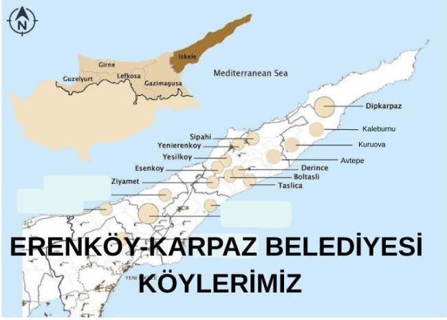 ERENKÖY KARPAZ BELEDİYESİ’ne bağlı  MUHTARLARIMIZ